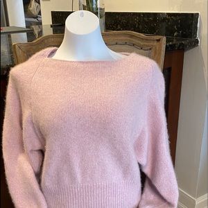 Vince 100% Cashmere Pink Boatneck Sweater Sz SP